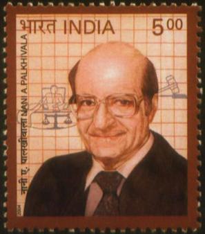 India 2004 Indian Lawyer and Jurist - Nani A. Palkhivala 1v Stamps MNH