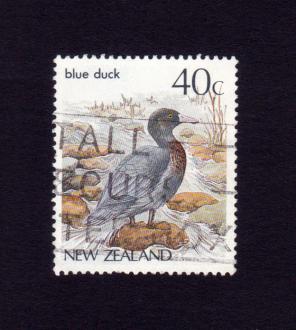 নিউজিল্যান্ড Blue Duck Stamps, Used