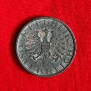 Austria 10 Groschen 1948 - Zinc Coin - Dia 21 mm