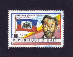 Haiti 1.00 Charlemagne Peralte Stamps 1988, Used