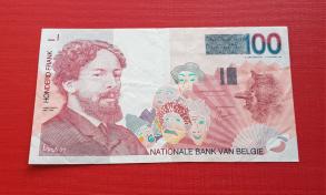 Belgium 100 Francs 1995 VF Condition