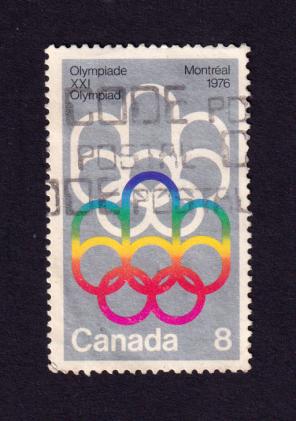 Canada 1973 Emblem of 1976 Olympics Stamps, Used