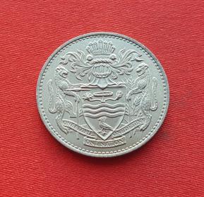 Guyana 50 Cents 1967 - Copper-Nickel Coin - Dia 25.9 mm