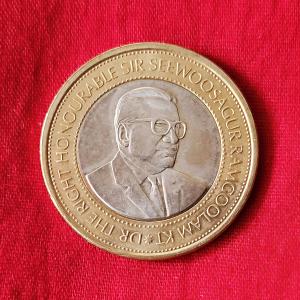 Mauritius 20 Rupees 2007 - Bimetalic Coin - Dia 28 mm