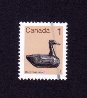 Canada 1c Decoy - Heritage Artifacts Stamps, Used