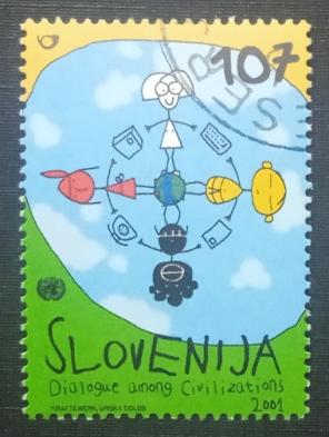 Slovenia - 2001 Year of Dialogue Among Civilizations, 1v Used