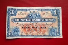 Scotland 1 Pound 1942 VF Condition
