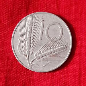 Italy 10 Lire 1951 - Aluminum Coin - Dia 23.25 mm