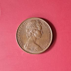 Australia 2 Cents 1974 - Bronze Coin - Dia 21.59 mm