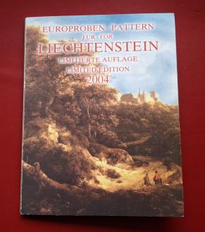 Liechtenstein 2004 Limited Edition Pattern Coin Set in Official Mint Folder