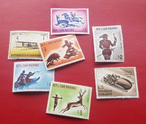 San Marino Stamp Lot MH