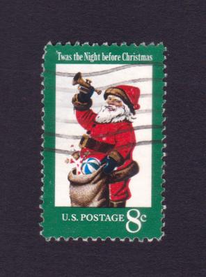 USA 1972 Christmas - Santa Claus Stamps, Used