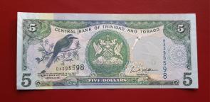 Trinidadandtobago 5 Dollars XF Condition