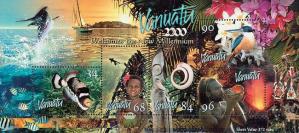 Vanuatu - 1999 Welcomes The New Millennium, MNH Souvenir Sheet