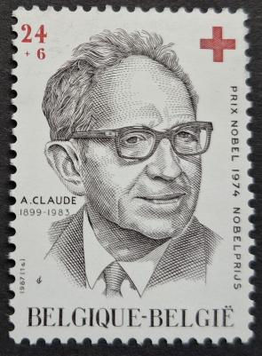 Belgium 1974 Noble Prize Winner A.Claude, MNH