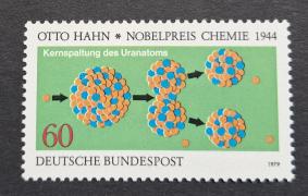 Germany (West) 1979 Noble Prize Winner Otto Hahn, MNH