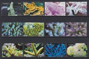 Tuvalu 2006 Corals 12v Stamps MNH
