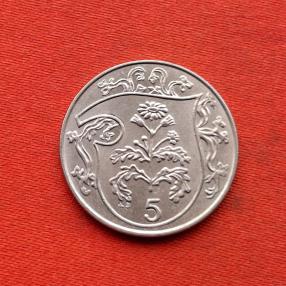 Isle of Man 5 Pence 1986