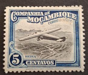 Mozambique Company 5 Cvos Air Mail, MH