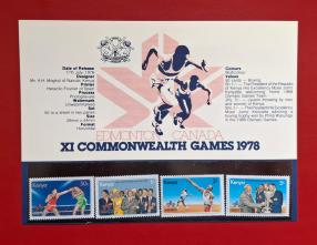 Presentation Pack: Kenya 1978 Commonwealth Gave Canada