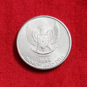 Indonesia 25 Rupiah 1996 - Aluminium Coin - Dia 18 mm