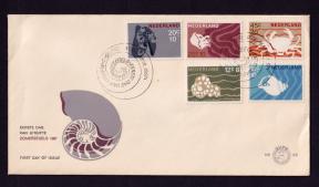 Netherlands 1967 Marine Life FDC