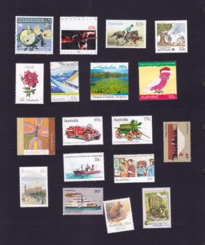 Australia 18 Different Used Stamps Lot