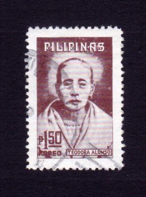 Philippines 1974 1.5p Teodora Alonso Realonda Stamps, Used