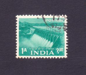 India 1955 Tilaiya Dam - Damdodar Valley Stamps, Used