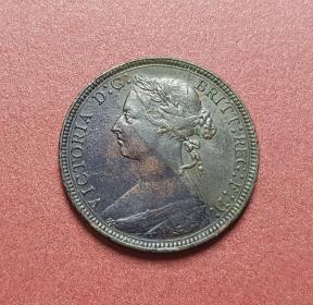 UK 1/2 Penny - Victoria 1883