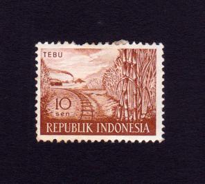Indonesia 1960 Sugar Cane Tebu Stamps MH