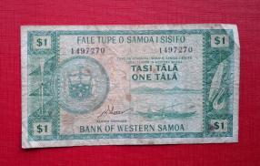 Western Samoa 1 Tala 1967 Fine Condition