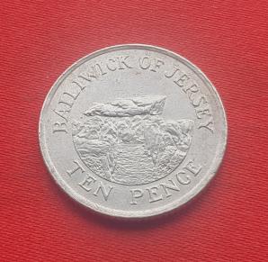 Jersey 10 Pence 1992