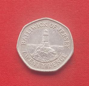 Jersey 20 Pence 1998