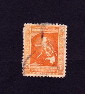 Philippines 1937 20c Map Stamps, Used