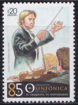Uruguay 2016 85th Anniversary of The Ossodre Orchestra 1v Stamps MNH
