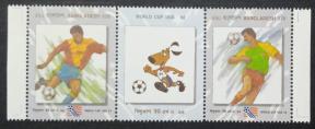 Bangladesh - 1994 Football World Cup - U.S.A., 3v MNH Complete Set