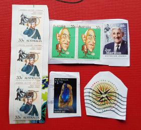 on Paper Stamp Lot 1: World Stamps Mainly Australia