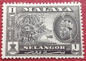 Malaya Selangor 1 Cent, MH