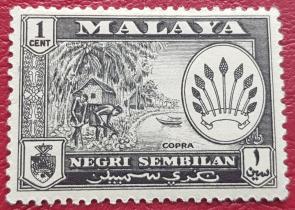 Malaya Negri Sembilan 1 Cent, MH