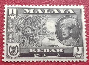Malaya Kedah 1 Cent, MH