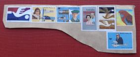 on Paper Stamp Lot 4: Mainly Australian Stamps