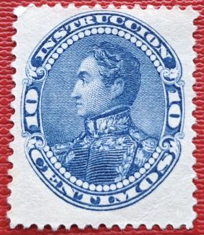 Venezuela 1901 Issue on Simon Bolivar 10 C, MH