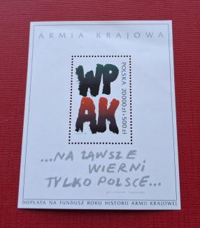 Poland 1992 on The 50th Anniv of The Home Army (WW2) MS, MNH