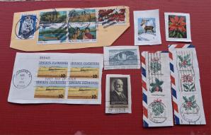 on Paper Stamp Lot Usa: 1