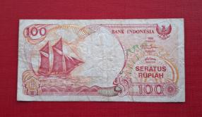 Indonesia 100 Rupiah 1992 Fine Condition