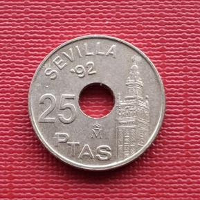 Spain 25 Pts 1992 Commemorative Issue