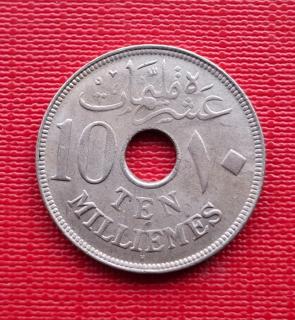 Egypt 10 Mils 1917
