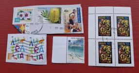 on Paper Stamos Australia Ans Territories (Cocos Keeling Islands)