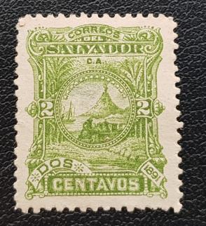 El Salvador 2 Centavos, MH